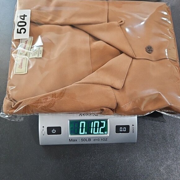 Tommy Bahama 100% Silk Button Up Down Short Sleeve Shirt Brown Mens XL Palm Tree - Picture 11 of 11